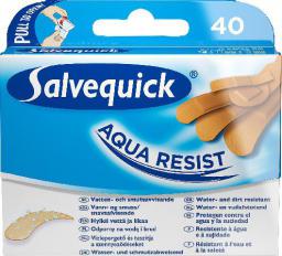  Salvequick  Plastry Aqua Resist wodoodporne 1op-40szt