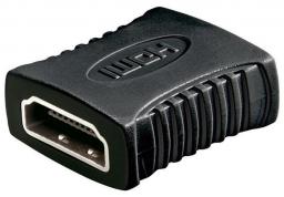 Adapter AV MicroConnect HDMI - HDMI czarny (HDM19F19F)