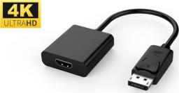 Adapter AV MicroConnect DisplayPort - HDMI czarny (DPHDMI3)