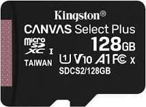 Kingston Kingston Karta pamięci microSD 128GB Canvas Select Plus 100MB/s