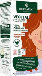 Herbatint  Farba do włosów Herbatint Vegetal Color 100% ORGANIC Henna Love Power - Czerwień Henny