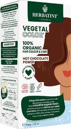 Herbatint  Farba do włosów Herbatint Vegetal Color 100% ORGANIC Hot Chocolate Power - Gorąca Czekolada
