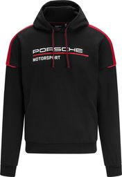 Porsche Motorsport Bluza męska z kapturem Logo czarna Porsche Motorsport 2022 M
