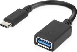 Adapter USB Lenovo USB-C - USB Czarny  (4X90Q59481)