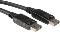 Kabel Roline DisplayPort - DisplayPort 1m czarny