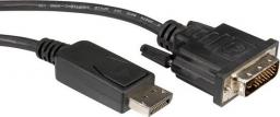 Kabel Roline DisplayPort - DVI-D 1m czarny