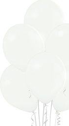  Belball Balony pastelowe Białe, B105, 30 cm, 100 szt.