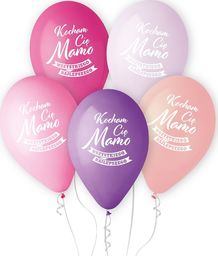  Gemar Balony Premium Hel Kocham Cię Mamo, 13 cali/ 5 szt.