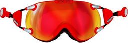  Casco Gogle narciarskie FX-70 Carbonic red orange M