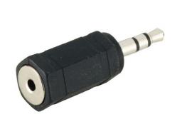 Adapter AV MicroConnect Jack 3.5mm - Jack 2.5mm czarny (AUDALX)