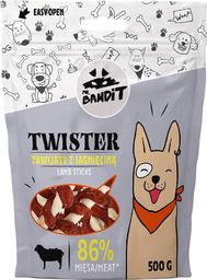 Mr Bandit Mr Bandit TWISTER Zawijas z jagnięciną 500g - naturalny przysmak dla psa