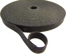 Wojtap Dwustronna taśma rzepowa szr. 20 mm, 5 metrów czarna