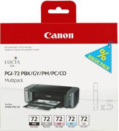 Tusz Canon PGI72 (PBK/GY/PM/PC/CO)