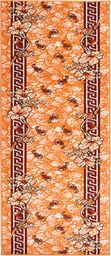  vidaXL Chodnik dywanowy, BCF, terakota, 100x300 cm