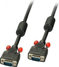 Kabel Lindy D-Sub (VGA) - D-Sub (VGA) 10m czarny (36377)
