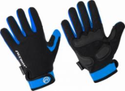  Accent Rękawiczki z długimi palcami Bora Long czarno-niebieskie M
