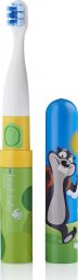 Szczoteczka Brush-baby Go-KIDZ Electric Travel Toothbrush Niebiesko-zielona