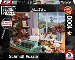 SCHMIDTS Puzzle 1000 elementów STEVE READ (Secret Puzzle) Na biurku