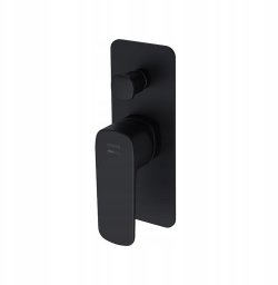 Bateria wannowa Cersanit S951-373 BATERIA WAN-NATR PODTYNKOWA LARGA Z BOKSEM CZARNA // BC.S951-373