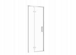 Cersanit S932-119 DRZWI NA ZAWIASACH KABINY PRYSZNICOWEJ LARGA CHROM 80X195 LEWE TRANS. // KNC.DRZ-LARGA-80X195-TR-L