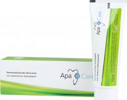  ApaCare Remineralizująca pasta do zębów 75ml z hydroxyapatytem