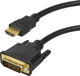 Kabel Maclean HDMI - DVI-D 2m czarny (MCTV-717)