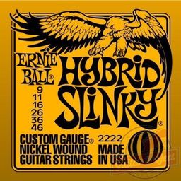 ERNIE BALL ERNIE BALL EB 2222 STRUNY DO GITARY ELEKTRYCZNEJ
