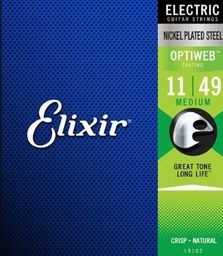 Elixir ELIXIR 19102 OPTIWEB - STRUNY DO ELEKTRYKA 11-49