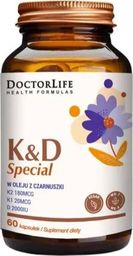  Doctor Life Doctor Life K&D Special w oleju z czarnuszki suplement diety 60 kapsułek
