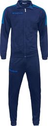  Givova Dres treningowy bluza + spodnie Tuta Revolution granatowo-niebieski TR033 0402 XS