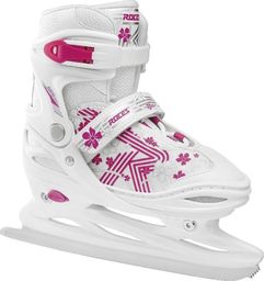  Roces Łyżwy Roces Jokey Ice 3.0 Girl biało-różowe 450708 01 38-41