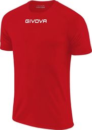  Givova Koszulka Givova Capo MC czerwona MAC03 0012 2XS