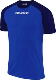 Givova Koszulka Givova Capo MC niebiesko-granatowa MAC03 0204 3XS