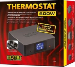 Exo Terra Termostat  pulsacyjny 600 W, dzień/noc, podwójne gniazdo