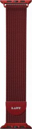 Laut Steel Loop - Stalowy pasek do zegarka Apple Watch 38/40 mm, czerwony