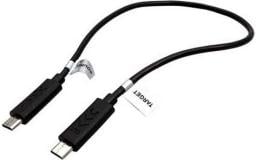 Kabel USB Target microUSB - microUSB 0.3 m Czarny