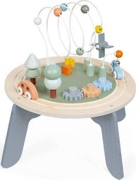 Janod Janod - Wielofunkcyjny stolik edukacyjny drewniany z regulacją wysokości Sweet Cocoon