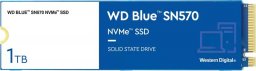 Dysk SSD WD Blue SN570 1TB M.2 2280 PCI-E x4 Gen3 NVMe (WDS100T3B0C)