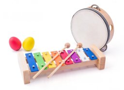 Woody Zestaw Muzyczny 8 elementów - instrumenty