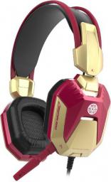 Słuchawki E-Blue Iron Man Czerwone (EHS908REAA-IY)