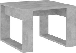  vidaXL Stolik boczny, szarość betonu, 50x50x35 cm, płyta wiórowa