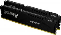 Pamięć Kingston Fury Beast, DDR5, 32 GB, 4800MHz, CL38 (KF548C38BBK2-32)