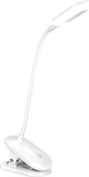 Lampka biurkowa Platinium biała  (0901-P)