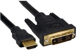 Kabel HDMI - DVI-D 2m czarny
