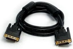 Kabel DVI-I - DVI-I 20m czarny