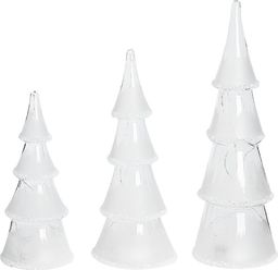  Shumee Zestaw 3 figurek LED choinek biały KIERINKI