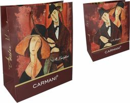  CarMan Torebka prezentowa - A. Modigliani, średnia (CARMANI)