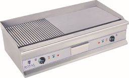 Grill elektryczny Royal Catering 1066 GRILL PODWÓJNY DUŻY RYFLOWANY 230V 100CM 1066