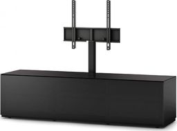 Sonorous Stolik RTV z uchwytem ST261T-BLK-BLK-BW