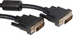 Kabel Roline DVI-D - DVI-D 7.5m czarny